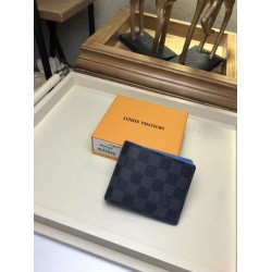 Replica Louis Vuitton Multiple Wallet Damier Graphite N64434