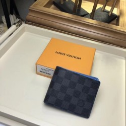 Replica Louis Vuitton Multiple Wallet Damier Graphite N64434