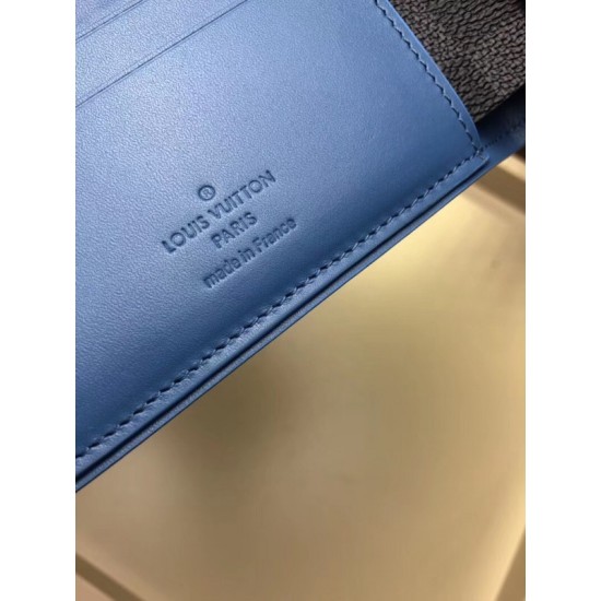Replica Louis Vuitton Multiple Wallet Damier Graphite N64434