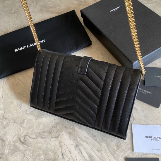 Replica YSL Saint Laurent Monogram Envelope Chain Woc Wallet White Fake YSL Saint Laurent Monogram Envelope Chain Woc Wallet White Replica