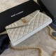 Fake YSL Saint Laurent Monogram Envelope Chain Woc Wallet Black Replica Replica YSL Saint Laurent Monogram Envelope Chain Woc Wallet Black