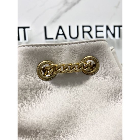 Fake YSL Saint Laurent Joe backpack White Replica Replica YSL Saint Laurent Joe backpack White