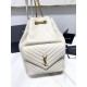 Fake YSL Saint Laurent Joe backpack White Replica Replica YSL Saint Laurent Joe backpack White