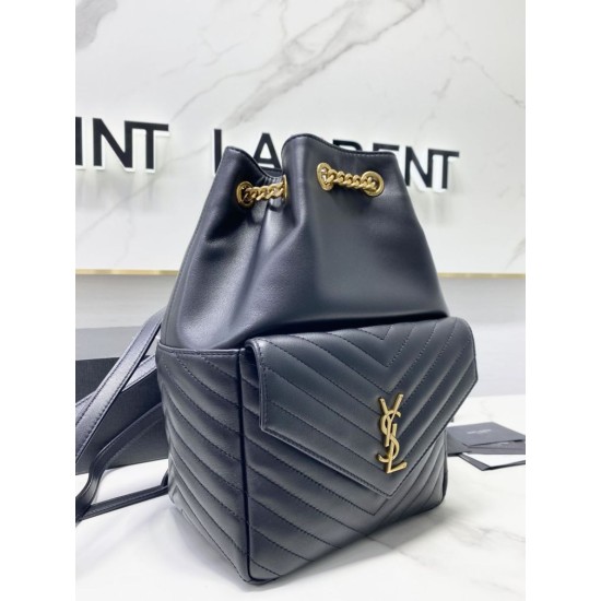 Fake YSL Saint Laurent Joe backpack Black Replica Fake YSL Saint Laurent Joe backpack Black Replica