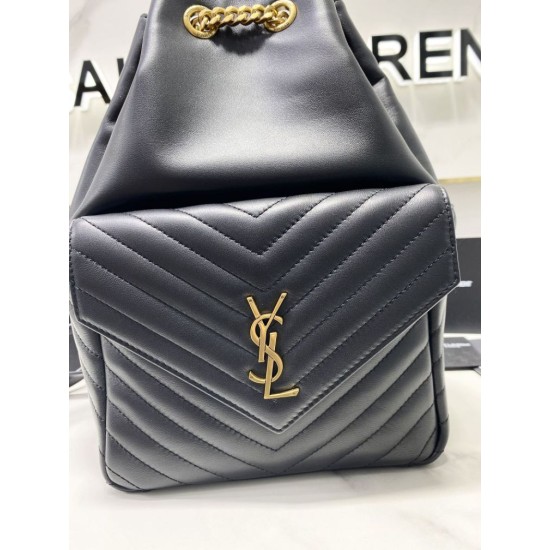 Fake YSL Saint Laurent Joe backpack Black Replica Fake YSL Saint Laurent Joe backpack Black Replica