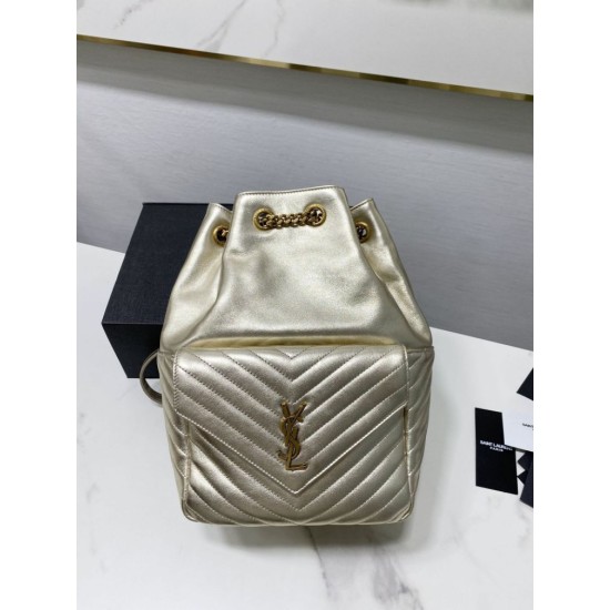 Replica YSL Saint Laurent Joe backpack Silver Replica YSL Saint Laurent Joe backpack Silver