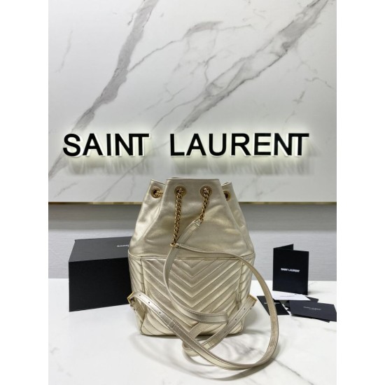 Replica YSL Saint Laurent Joe backpack Silver Replica YSL Saint Laurent Joe backpack Silver