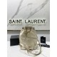 Replica YSL Saint Laurent Joe backpack Silver Replica YSL Saint Laurent Joe backpack Silver