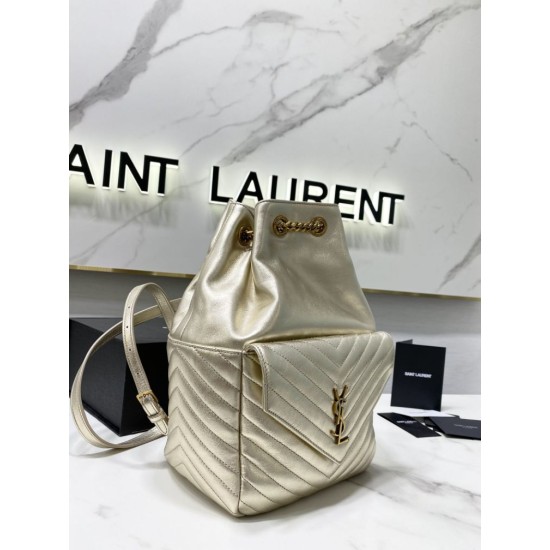 Replica YSL Saint Laurent Joe backpack Silver Replica YSL Saint Laurent Joe backpack Silver