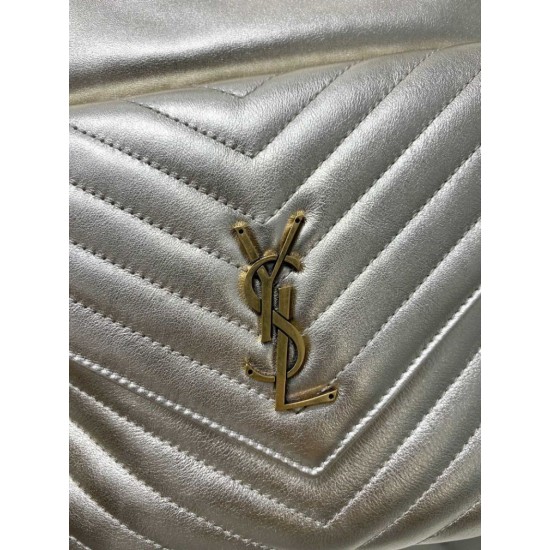 Replica YSL Saint Laurent Joe backpack Silver Replica YSL Saint Laurent Joe backpack Silver
