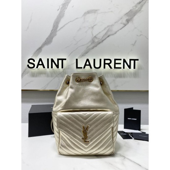 Replica YSL Saint Laurent Joe backpack Silver Replica YSL Saint Laurent Joe backpack Silver