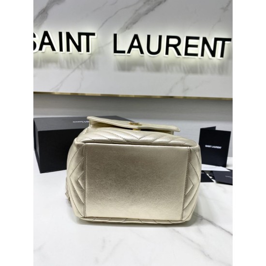 Replica YSL Saint Laurent Joe backpack Silver Replica YSL Saint Laurent Joe backpack Silver