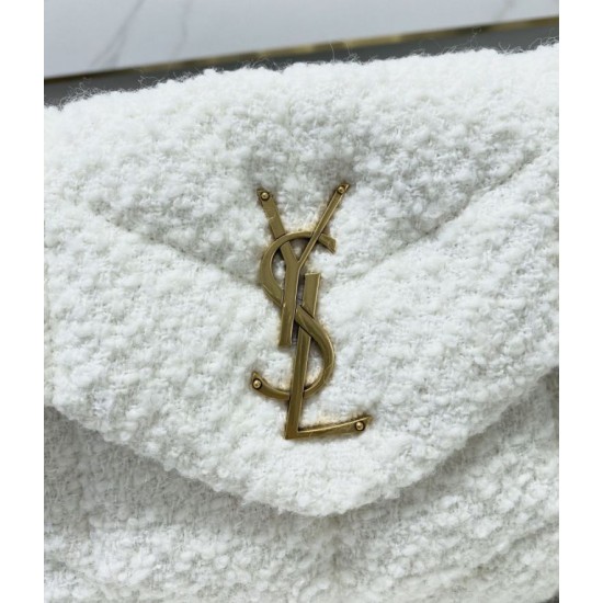 Replica YSL Saint Laurent Puffer Medium Merino-shearling Bag Black Replica YSL Saint Laurent Puffer Medium Merino-shearling Bag Black