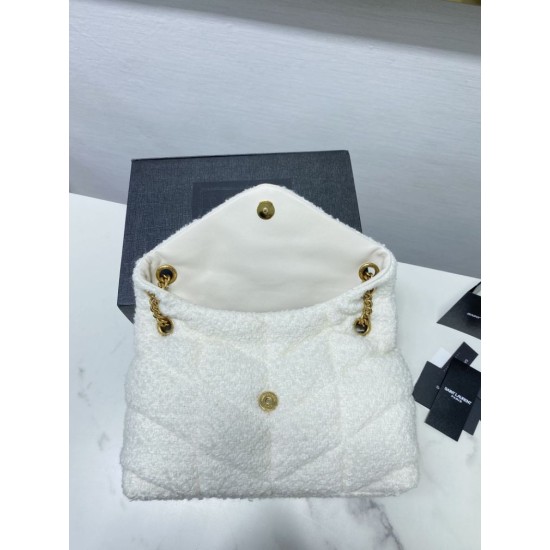 Replica YSL Saint Laurent Puffer Medium Merino-shearling Bag Black Replica YSL Saint Laurent Puffer Medium Merino-shearling Bag Black