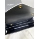 Replica YSL Saint Laurent gaby Satchel Vintage Lambskin Bag Black / White Replica YSL Saint Laurent gaby Satchel Vintage Lambskin Bag Black / White