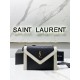 Replica YSL Saint Laurent gaby Satchel Vintage Lambskin Bag Black / White Replica YSL Saint Laurent gaby Satchel Vintage Lambskin Bag Black / White