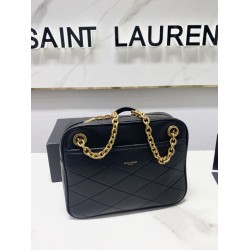 Replica YSL Saint Laurent Le Maillon Small Chain Bag Black Fake YSL Saint Laurent Le Maillon Small Chain Bag Black Replica