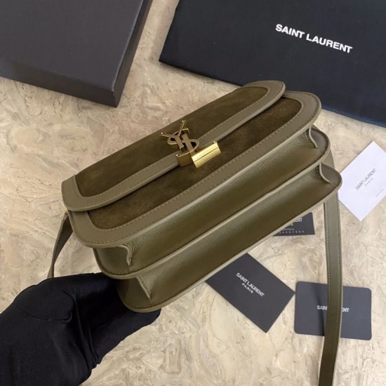 Fake YSL Saint Laurent Solferino Medium Satchel Bag Replica