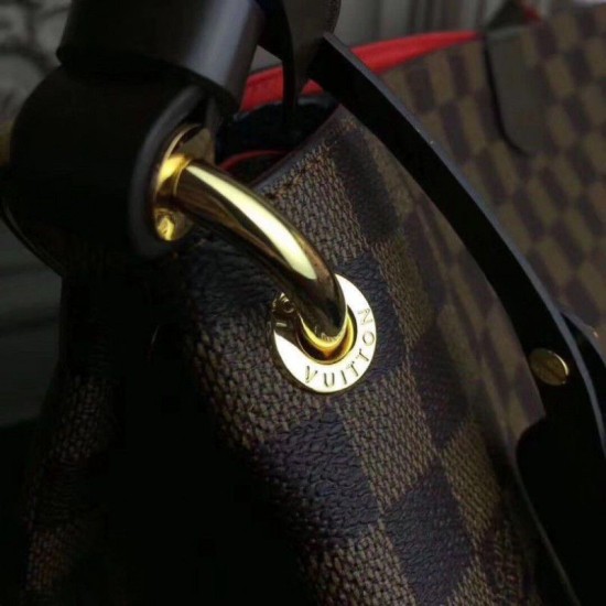 Fake Louis Vuitton Graceful MM Bag Damier Ebene N44045 Replica Replica Louis Vuitton Graceful MM Bag Damier Ebene N44045