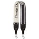 Fake Christian Dior Latte Multicolor Fully Embroidered Strap Black Replica Replica Christian Dior Latte Multicolor Fully Embroidered Strap Black