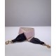 Replica Christian Dior 'Christian Dior' Embroidered Strap Pink Replica Christian Dior 'Christian Dior' Embroidered Strap Pink