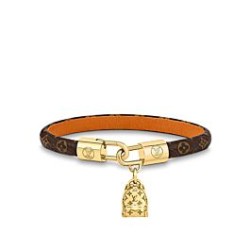 Fake Louis Vuitton LV Palm Springs Bracelet M6788E Brown Replica