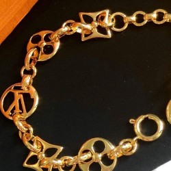 Replica Louis Vuitton Crazy In Lock Bracelet M69583 Golden