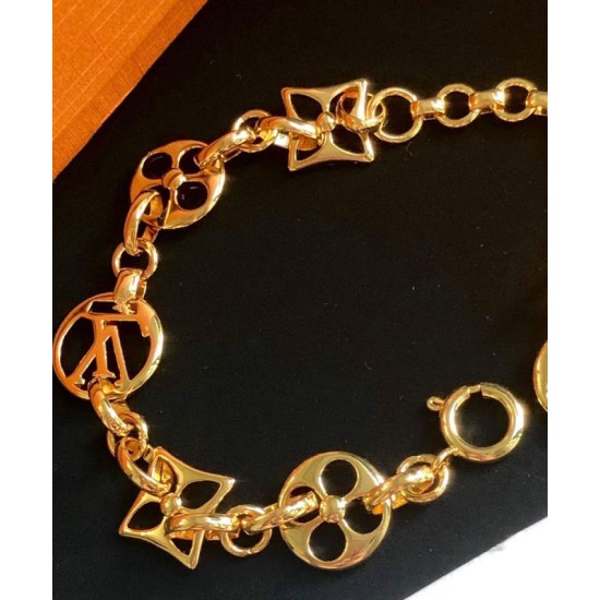 Replica Louis Vuitton Crazy In Lock Bracelet M69583 Golden