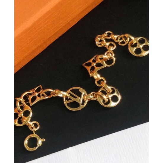 Replica Louis Vuitton Crazy In Lock Bracelet M69583 Golden