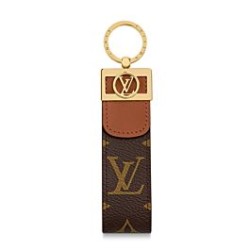 Replica Louis Vuitton Dauphine Dragonne Key Holder M69000 Brown