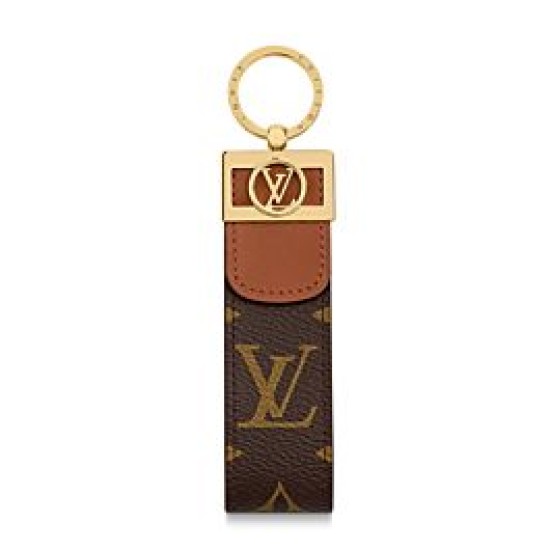 Replica Louis Vuitton Dauphine Dragonne Key Holder M69000 Brown