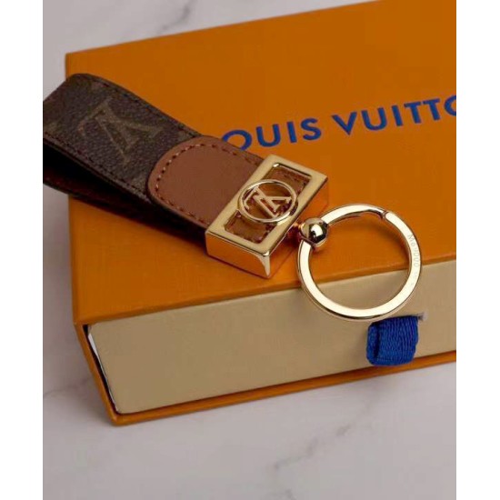 Replica Louis Vuitton Dauphine Dragonne Key Holder M69000 Brown