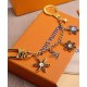 Replica Louis Vuitton LV Snowflakes Chain Bag Charm Golden