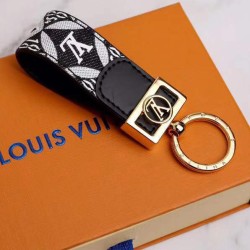 Replica Louis Vuitton Since 1854 Dragonne Dauphine Key Holder Black