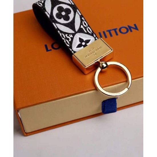 Replica Louis Vuitton Since 1854 Dragonne Dauphine Key Holder Black