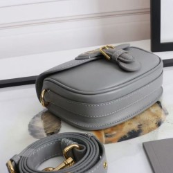 Replica Christian Dior Small Dior Bobby Bag Gray