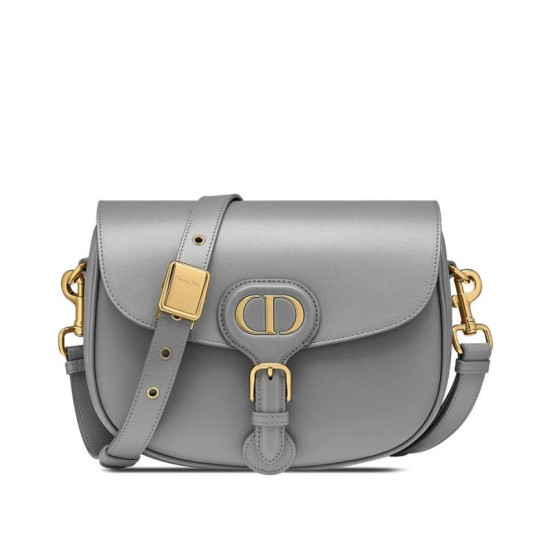 Replica Christian Dior Medium Dior Bobby Bag Gray Replica Christian Dior Medium Dior Bobby Bag Gray