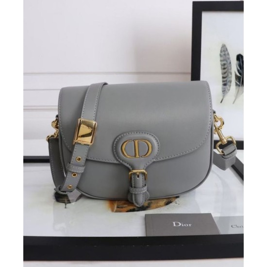 Replica Christian Dior Medium Dior Bobby Bag Gray Replica Christian Dior Medium Dior Bobby Bag Gray