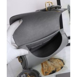 Replica Christian Dior Medium Dior Bobby Bag Gray Replica Christian Dior Medium Dior Bobby Bag Gray