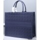 Replica Christian Dior Cannage Embroidery Dior Book Tote Bag Dark Blue Replica Christian Dior Cannage Embroidery Dior Book Tote Bag Dark Blue