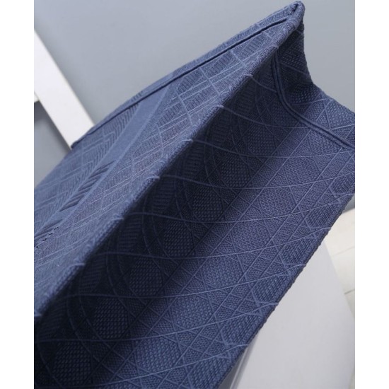 Replica Christian Dior Cannage Embroidery Dior Book Tote Bag Dark Blue Replica Christian Dior Cannage Embroidery Dior Book Tote Bag Dark Blue