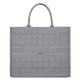 Replica Christian Dior Cannage Embroidery Dior Book Tote Bag Gray Replica Christian Dior Cannage Embroidery Dior Book Tote Bag Gray