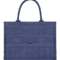 Replica Christian Dior Small Dior Book Tote Bag Dark Blue
