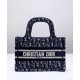 Replica Christian Dior Mini Dior Book Tote Dark Blue Replica Christian Dior Mini Dior Book Tote Dark Blue
