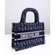 Replica Christian Dior Mini Dior Book Tote Dark Blue Replica Christian Dior Mini Dior Book Tote Dark Blue