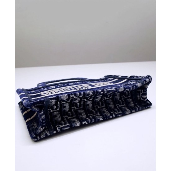 Replica Christian Dior Mini Dior Book Tote Dark Blue Replica Christian Dior Mini Dior Book Tote Dark Blue