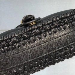 Replica Christian Dior Medium Dior Bobby Bag Black