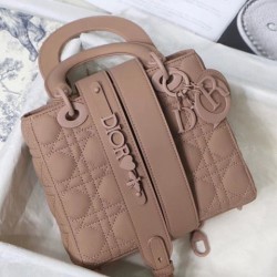 Replica Christian Dior Lady Dior My Abcdior Bag Apricot Replica Christian Dior Lady Dior My Abcdior Bag Apricot