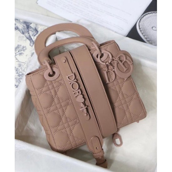 Replica Christian Dior Lady Dior My Abcdior Bag Apricot Replica Christian Dior Lady Dior My Abcdior Bag Apricot