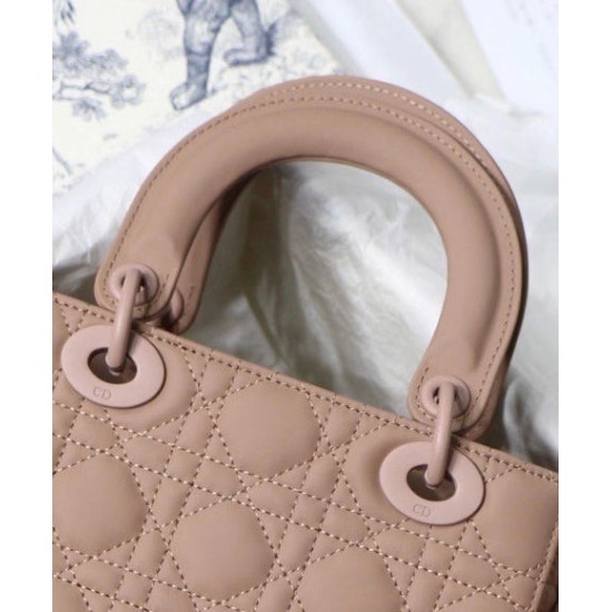 Replica Christian Dior Lady Dior My Abcdior Bag Apricot Replica Christian Dior Lady Dior My Abcdior Bag Apricot